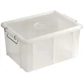 GIGANPLAST Schachtel mit transparentem Deckel, 40 x 30 x 22 cm