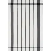Stuco Geschirrtuch "gestreift", schwarz-weiß (weiß, schwarz), B:50cm L:70cm, 100% Baumwolle, Geschirrtücher, Geschirrtuch