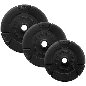 ENERGETICS Hantelscheiben Gusseisen 1 x 10 kg, 1 x 15 kg oder 1 x 20 kg