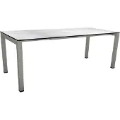 Stern Classic Ausziehtisch Aluminium/Silverstar