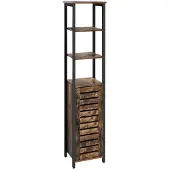 Vasagle Kommode ¦ braun ¦ Maße (cm): B: 37 H: 167