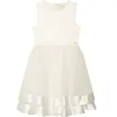 GUESS Elegantes Kleid J6RK34 WM330 Weiß Regular Fit