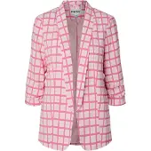 Pieces Pcbosella 3/4-arm Print Blazer | Rosa | S