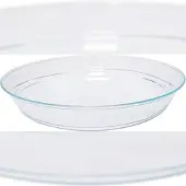 Garofalo Bayerische Tabletts aus transparentem Kunststoff, 34 cm