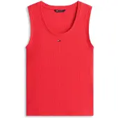 Tommy Hilfiger Top Essential DW0DW20673 Rot Slim Fit