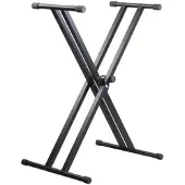 Auviso E-Piano-Ständer, höhenverstellbar von 30 - 95 cm, Auflage-Tiefe 32 cm