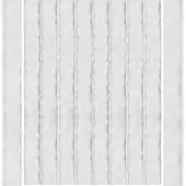 Arsvita Flauschvorhang 80x185 cm Unistreifen weiß