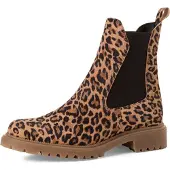 Tamaris Damen Boots Leder, braun, 36 EU