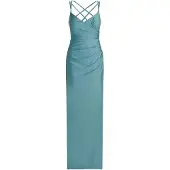 SUDDENLY Princess Abendkleid figurbetont in Night Turquoise | Gr.: 36