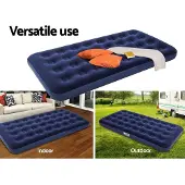 Famanu Luftbett Outdoor 188 x 99 x 22 cm - Blau