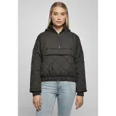 Urban Classics Ladies - Oversized Diamond Jacke schwarz - M