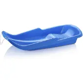 PLASTKON Schlitten Klassisch, Blau
