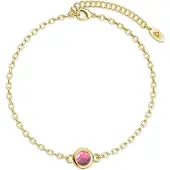 MYC Paris Geburtsstein-Armbänder - Gold und Pink