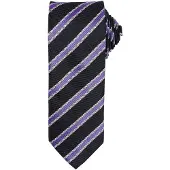 Premier - Krawatte für Herren (Schwarz/Reiches Violett)