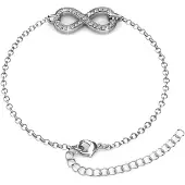 MYC Paris Infinity Eight Armbänder - Silber und Kristall