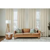 HOMEbasics Fertigvorhang Softy Taupe ca. 140x225cm