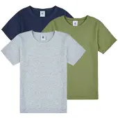 Petit Bateau T-Shirt für Kinder 3 TEE SHIRTS MC kind