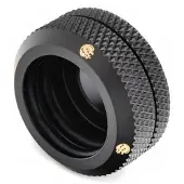 Bitspower Multi-Link Adapter Anschluss gerade G1/4 Zoll AG auf 16mm AD Hardtube - carbon schwarz
