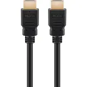 Goobay 58265, 3 m, HDMI Typ A (Standard), HDMI Typ A (Standard), 3D, 48000 Gbit/s, Schwarz