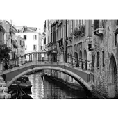 Papermoon Fototapete "Venedig Brücke", bunt, B:3m L:2,23m, Vlies, Tapeten, Fototapete