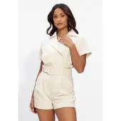 Notre-V Damen Jumpsuits Nv-hanneke - Ecru - Größe XL