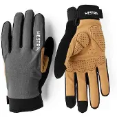 Hestra Bike Guard D3O Long Fahrradhandschuhe 5-finger grey- Gr. 10