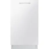 Samsung DW50DG450B00, Voll integriert, Single (45 cm breit), Schwarz, Berührung, 2 Korb/Körbe, Schublade