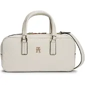 Tommy Hilfiger Handtasche Th Daily Crossover Mono AW0AW18415 Weiß