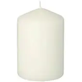 Papstar 8 X Stumpenkerze Ø 69 mm · 100 mm weiss