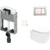 SAT Wand-WC Set für Einmauerung SIKOTZREX72CR