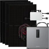 Offgridtec 1800W Balkonkraftwerk mit Hoymiles 2.24 kWh MS-A2 Speicher HMS-1600-4T - 0% MwST. (Angebot gemäß §12 USt Gesetz.)