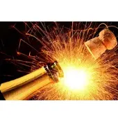 Papermoon Fototapete "Champagner-Feier", bunt, B:2m L:1,5m, Vlies, Tapeten, Fototapete