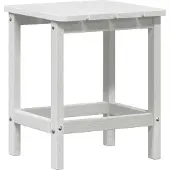 vidaXL Beistelltisch Weiß 38 x 38 x 46 cm Polyethylen