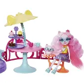 Enchantimals City Tails HJH65, 4 Jahr(e), Mehrfarbig, Stoff, Kunststoff