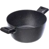 Moneta Etnea, 2,6 l, Rund, Schwarz, Aluminium, Artech Stone, Schwarz