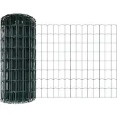 vidaXL Euro-Zaun mit Betonsockel 50 x 0,4 m PVC-beschichteter Stahl