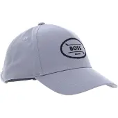 BOSS Pyer-Golf-Off-Course Cap Grey