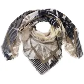 Camel active Schal mit Print in Gelb | Gr.: onesize
