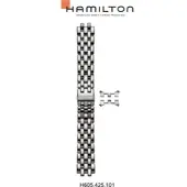 Hamilton - Edelstahlarmband 22mm H695.425.101 - silber