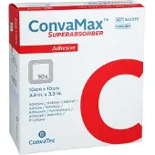 Docpharm GmbH Convamax Superabsorber Adhäsiv 10x10 Cm 10 St