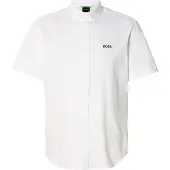 BOSS Regular-Fit Hemd aus knitterfreiem Baumwoll-Jersey Grösse XL