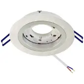 EVN Deckeneinbau rund alu satiniert IP20 GX53 EinbauØ105