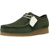 Clarks Wallabee Evo Wildlederschuhe, Grün 42 EU