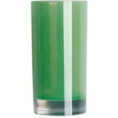 Excelsa Zahnbürstenglas Spa 6X13X6 Cm Plastik Grün