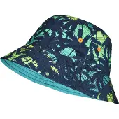 Playshoes Wende-Sonnenhut in Türkis/ Blau - 53 cm
