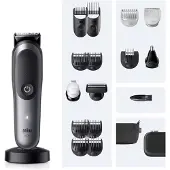 Braun Pflegeset All in One Series 7 ProBlade 18 in 1 Klinge Nasenhaartrimmer; Starke Leistung
