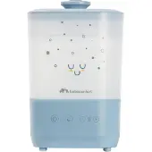 Bebeconfort Cool-Mist Luftbefeuchter Baby, Baby Nachtlicht mit 7 Farben, Ultraschalltechnologie (bis 48 Stunden), Reinigungsbürste Inklusive, Blau