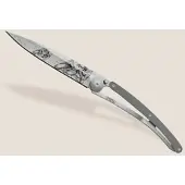 Deejo 37g Aluminium Motorradrennen Taschenmesser Motorradrennen