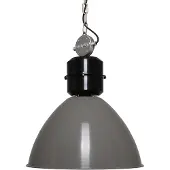 Anne Light & Home Hängeleuchte - grau - Frisk - kunststoff metall - Ø 50cm - E27 - 7696GR - Anne Lighting