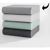 Dreamtex Topper-Bio-Jersey-Spannbetttuch